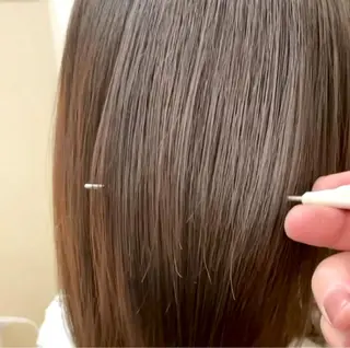 セミロング カラー TOWA 野村　コウダイのヘアスタイル