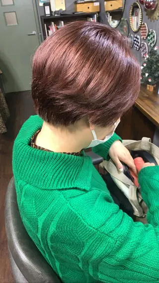 ショート カラー chouette/ 根本優希のヘアスタイル