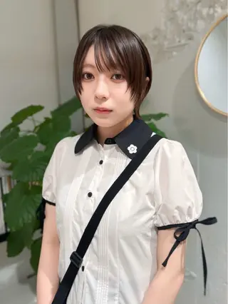 ショート ウルフ/似合わせ レイヤー/RIHOのヘアスタイル