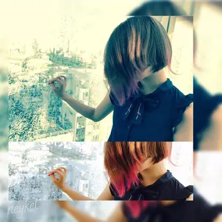 ショート カラー ヘアアレンジ Re:ta KANZOのヘアスタイル