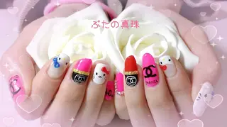 ネイル 林 珠里のネイルデザイン