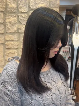 セミロング MIKU ♡彡のヘアスタイル