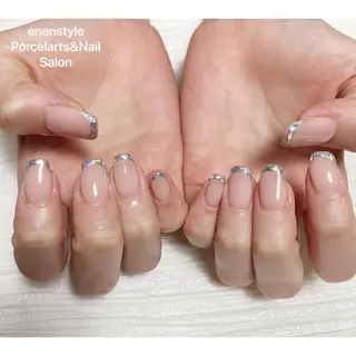ミディアム ネイル 👑enen style👑のネイルデザイン
