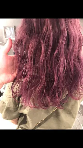 ロング カラー MIYU💋💖 〈XENA渋谷本店〉のヘアスタイル