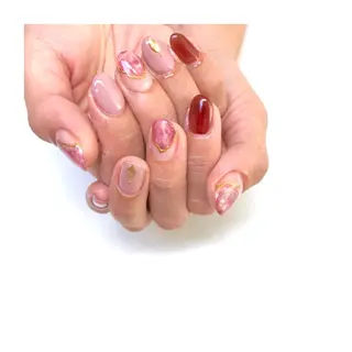 ネイル Toujours nail所属・Toujours / nijinaのネイルデザイン