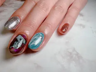 ネイル Nail Salon L'arc所属・💊大阪/心斎橋 moni🧠のネイルデザイン