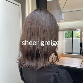 ミディアム 暖色カラー推し/ トヤエリコのヘアスタイル