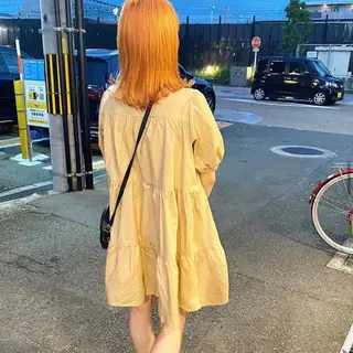 カラー パーマ/透明感カラー 小松のヘアスタイル