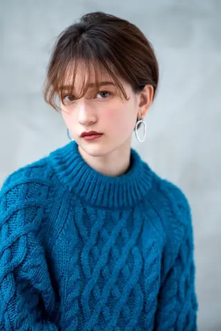 ショート カラー 🉐レイヤー/塩見 弘樹🉐渋谷のヘアスタイル