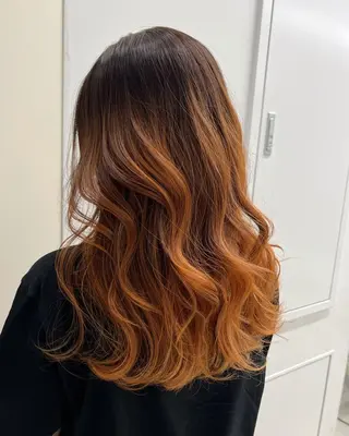 ロング 【公式】amble luxe池袋東口🩷のヘアスタイル