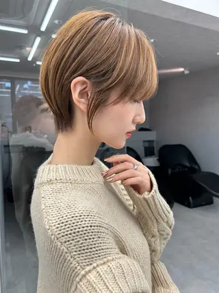 ショート _WHITE所属・石川直樹 似合わせカット✨のヘアスタイル