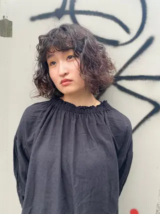 カラー パーマ ヘアアレンジ メンズ パーマ指名No1 /namiのヘアスタイル