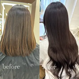 カラー ハイトーン👱‍♀️ エクステ/彩花のヘアスタイル