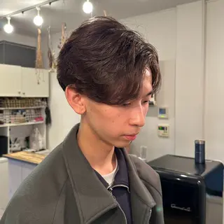 ショート パーマ メンズ 【メンズヘア】 原宿/Kasumiのヘアスタイル