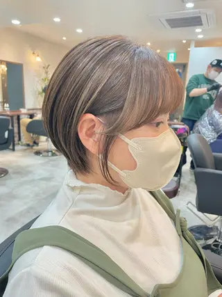 ショート カラー limit陽平 ショート/ボブのヘアスタイル