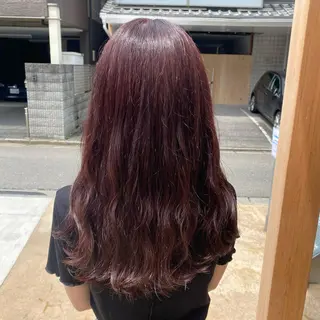 ロング カラー DECORArojii所属・赤坂 菜々恵のヘアスタイル