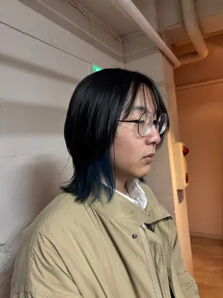 ミディアム カラー 🩵似合わせカット SEIRA🩵のヘアスタイル