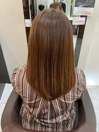 ロング 🌹門奈🌹髪質改善 /透明感カラーのヘアスタイル
