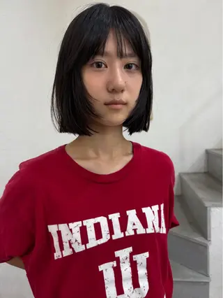 ショート イシイ モエカのヘアスタイル