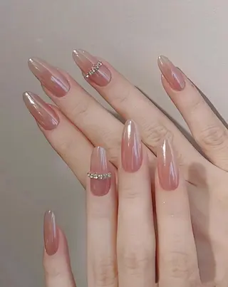 ネイル (∩_∩)ミモネイル /eyelashのネイルデザイン