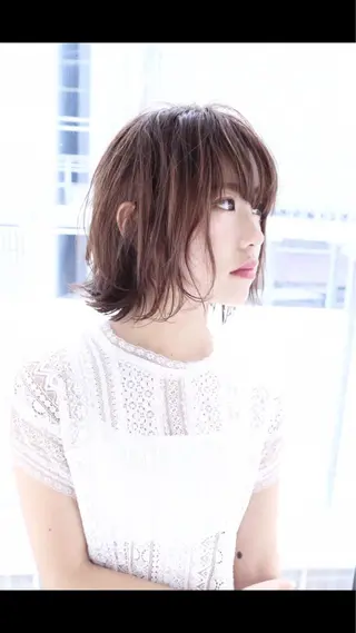 ショート ブリーチ/髪質改善 NYNY大久保のヘアスタイル