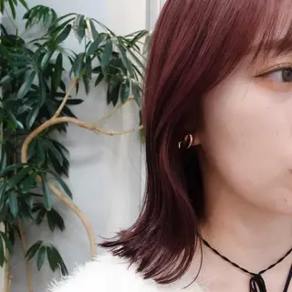 ミディアム カラー Kaede🍁 FILMS 渋谷のヘアスタイル