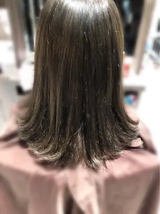 ミディアム 髪質改善 田沼のヘアスタイル