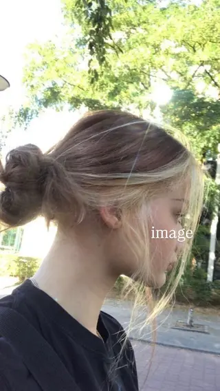 ロング カラー レイヤー/ナチュラル 💐nao.のヘアスタイル