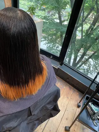 カラー 脇 麻紘のヘアスタイル