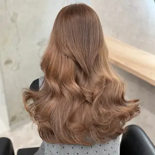 ロング alo所属・ほの/ブリーチモデル 🎀/艶カラー‎のヘアスタイル