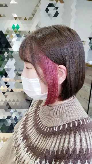 ショート カラー private salon Ao所属・紹介制private salonのヘアスタイル