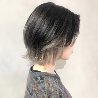 ショート 🤍髪質改善➕透明感 カラー🤍川上葵のヘアスタイル