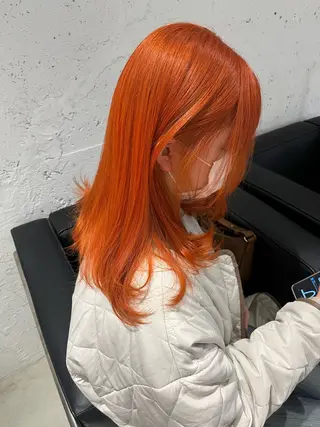 ミディアム カラー ブリーチモデル募集中 ゆな🎀のヘアスタイル