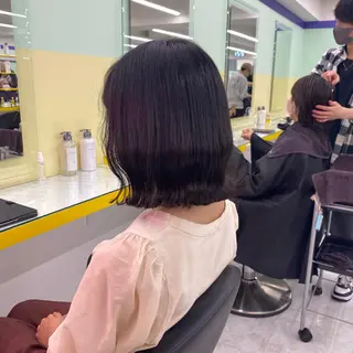 ミディアム カラー パーマ ヘアアレンジ メンズ キッズ ネイル マツエク・マツパ アイブロウ Lumo所属・💖横浜ブリーチなし 💖MIHOのヘアスタイル