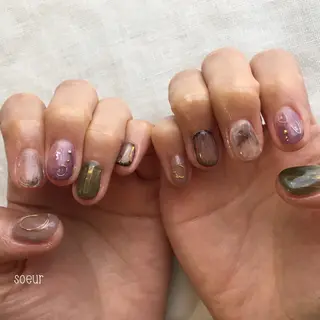 ネイル soeur_ 武蔵浦和のネイルデザイン