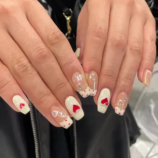 ネイル クルミ/ 💕ワンホンネイルのネイルデザイン