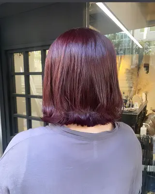 ミディアム ブリーチなしダブルカ ラー🩶manamiのヘアスタイル