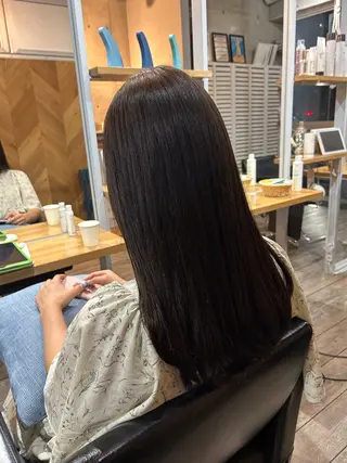 ロング カラー aivee所属・吉祥寺/グロスカラー haruna☀️のヘアスタイル