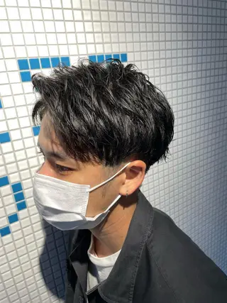 ショート カラー パーマ メンズ 🔥メンズヘア🔥 セヤシュウヘイのヘアスタイル