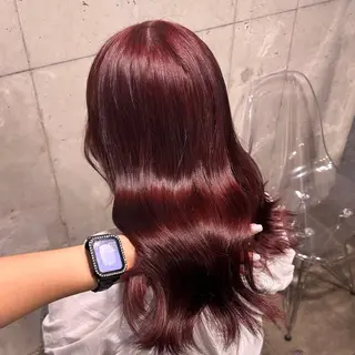 セミロング IS所属・横浜美容室/透明感 カラー/レイヤーのヘアスタイル