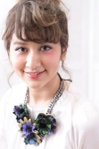 セミロング カラー パーマ ヘアアレンジ メンズ キッズ ネイル マツエク・マツパ アティリー 西梅田のヘアスタイル