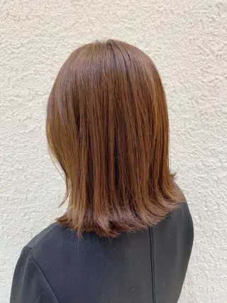 ミディアム カラー NYNY四條畷店 森　亮人のヘアスタイル