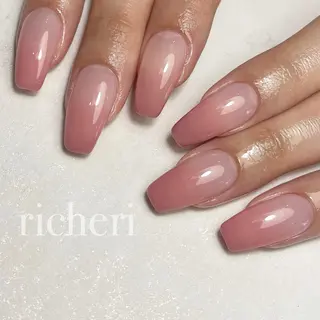 ミディアム ネイル richeri beautyのネイルデザイン