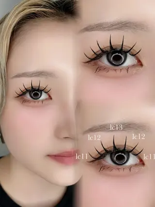 マツエク・マツパ N KKSBeautyのマツエク・マツパデザイン