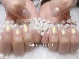 ネイル kao nail マグネット/長さだしのネイルデザイン