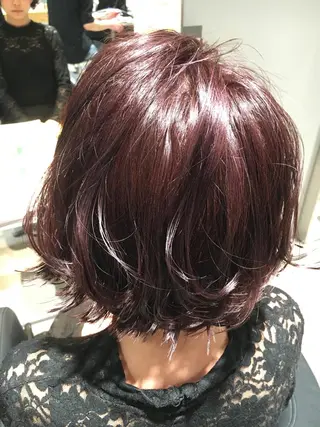 ショート カラー 田中 アキオのヘアスタイル