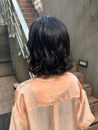 ショート パーマ 大橋 芽衣のヘアスタイル