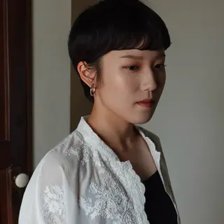 ショート パーマ room3小出 奈央子のヘアスタイル