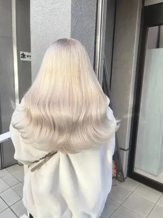 ロング カラー ミルクティー/ピンク カラー/ みう🎀のヘアスタイル
