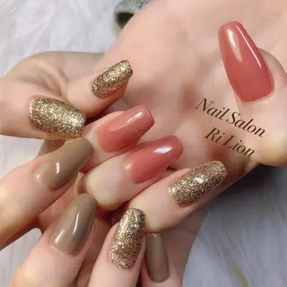 ネイル RiLion💗 Risa🦋💜のネイルデザイン